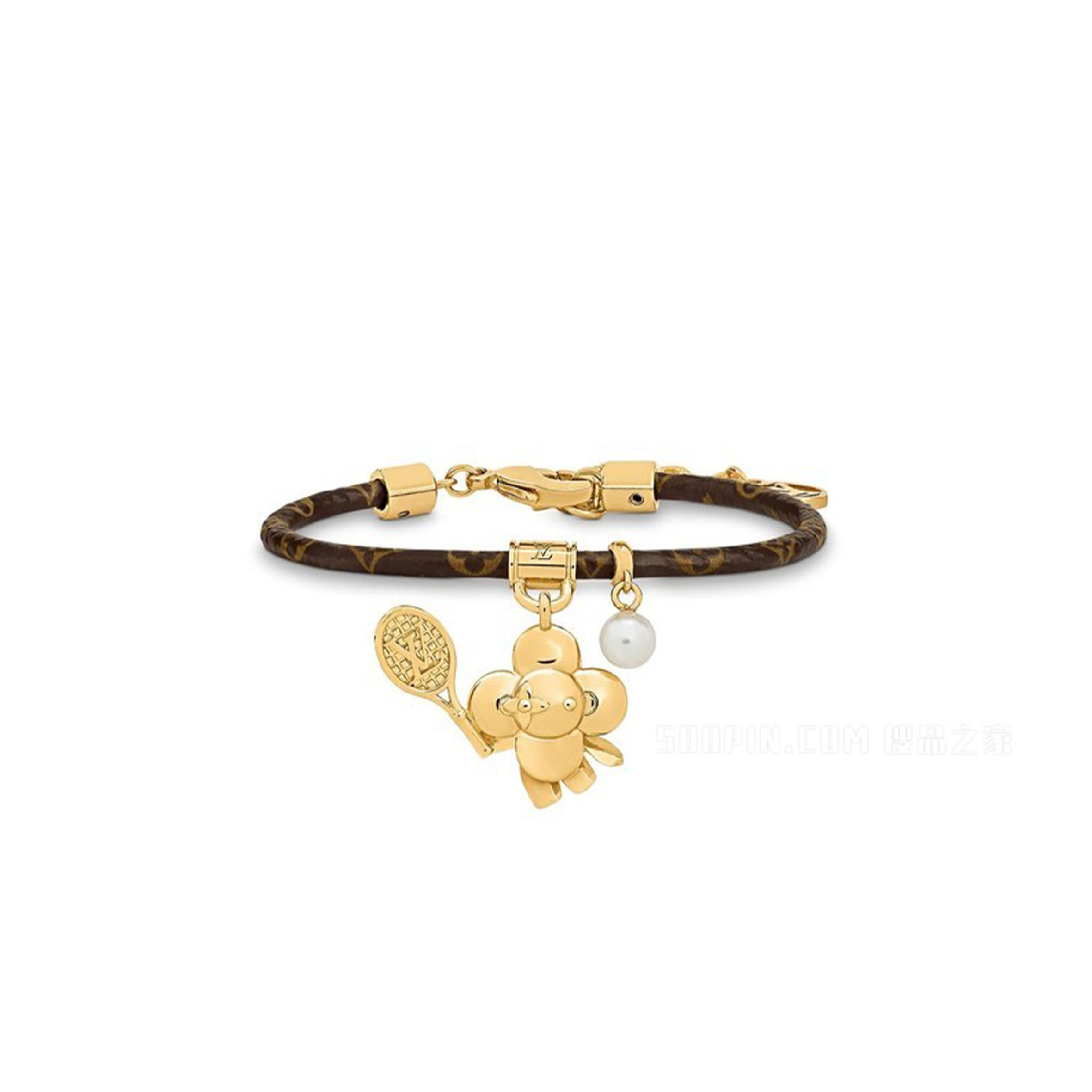 LOUIS VUITTON VIVIENNE ON THE COURT BRACELET M8087Z